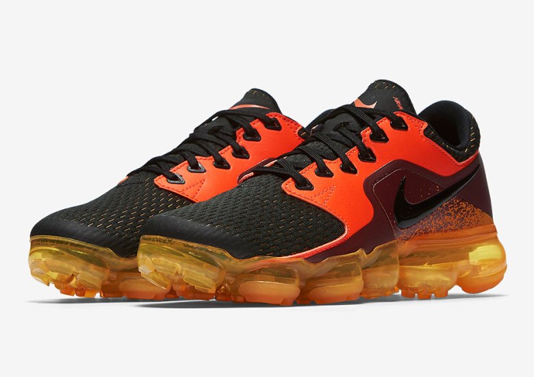 The Nike Vapormax Model With No Flyknit Appears In A Blazing Hot Colorway
