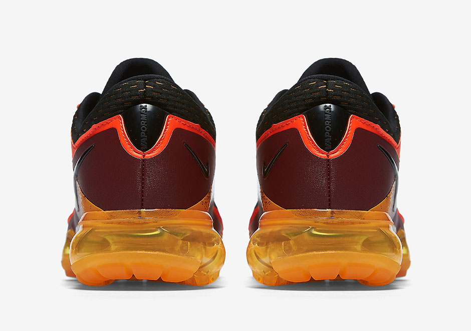 Nike Vapormax Cs Gs Black Red Orange 4