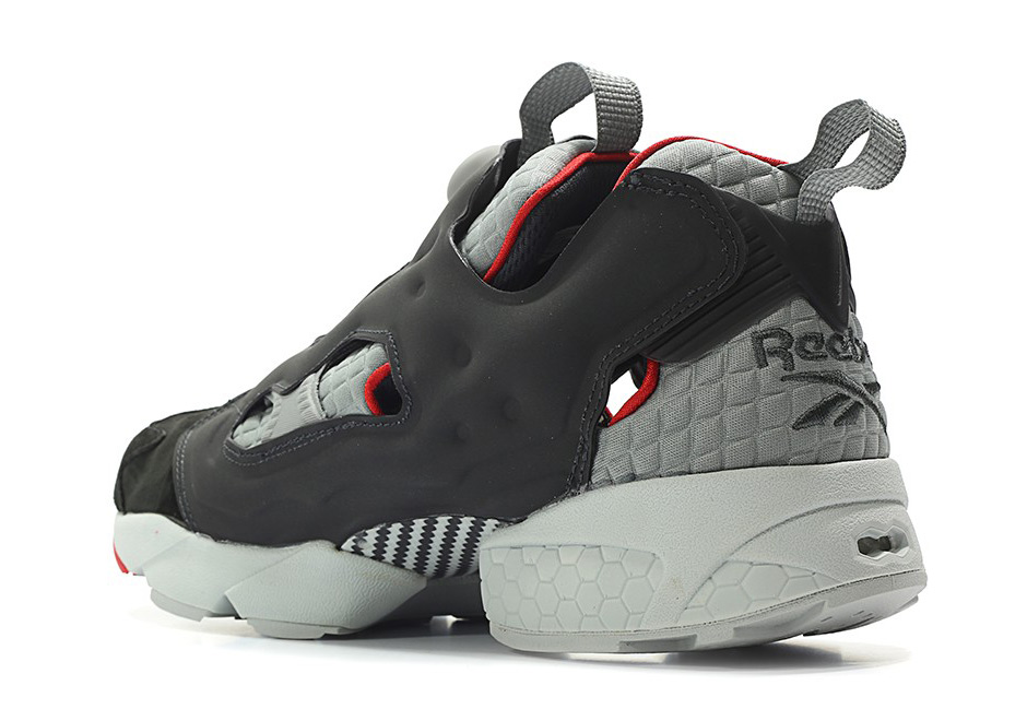 Reebok Instapump Fury Black Red Grey 1