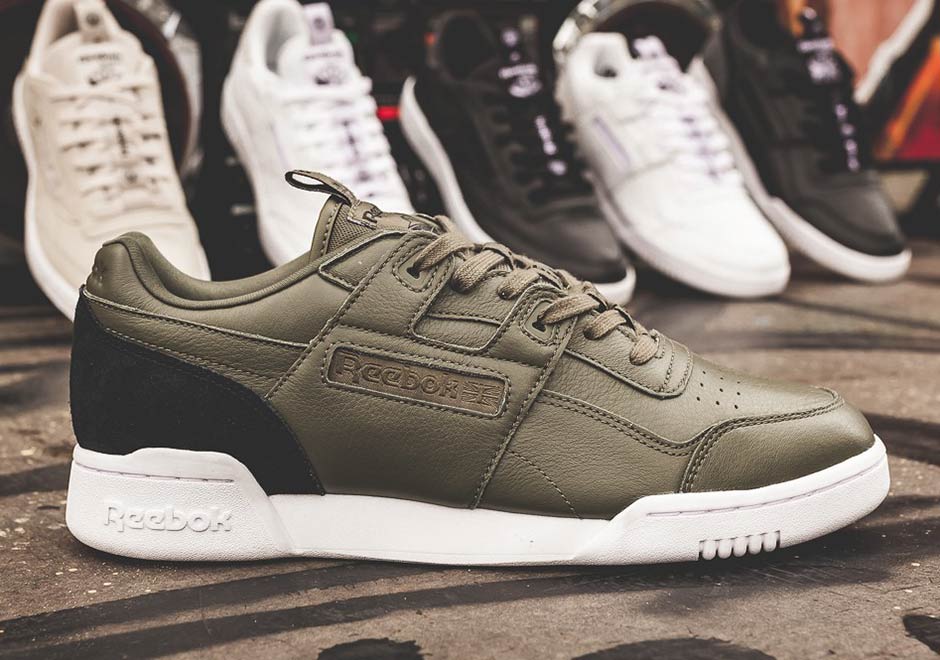 Reebok Workout Plus Iconic Tape Pack Black White Olive 4