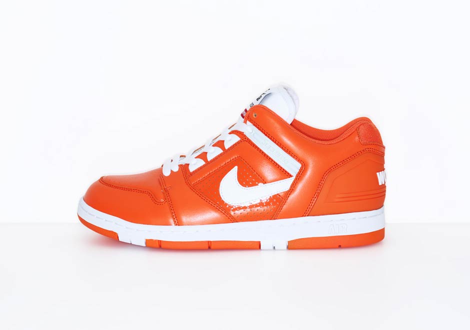 Supreme Nike Air Force Ii Orange