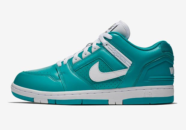 Supreme Nike Sb Air Force 2 Low Teal 1