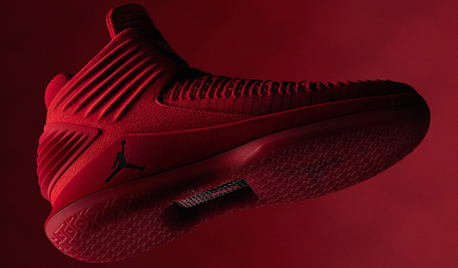 Ts Air Jordan 32 Red Suede Bellissimo 1