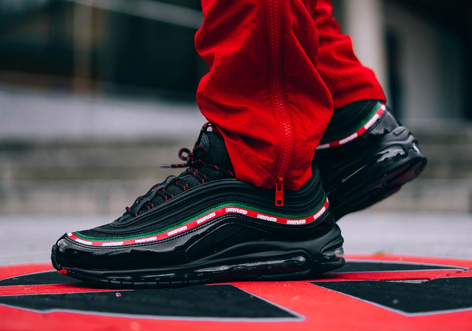 Undftd Nike Air Max 97 Black On Feet 6