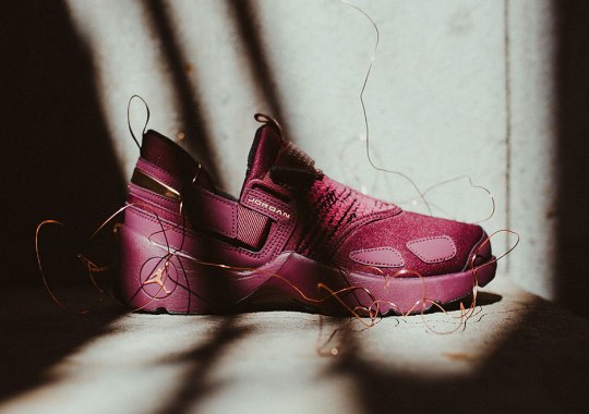Jordan Dresses Up The Trunner LX In Bordeaux