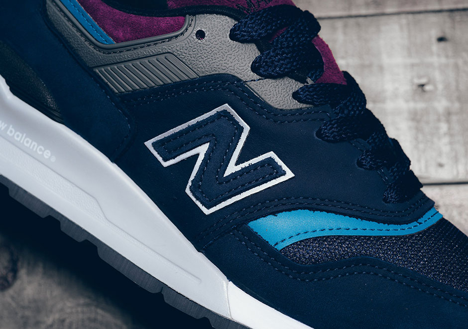 New Balance 997 Made In Usa Navy Maroon 6