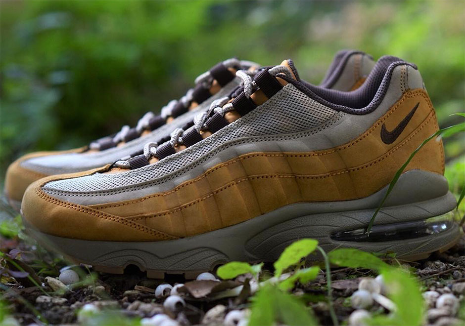 Nike Brought Back The Air Max 95 "Flax" In Kids Sizes