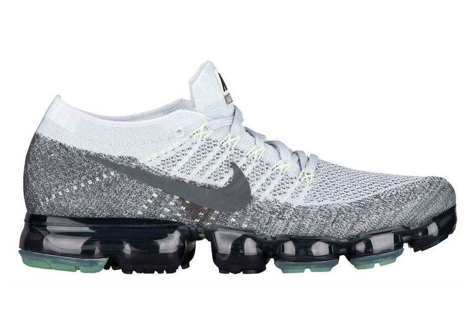 Nike Air Vapormax Heritage Neon Pack Pure Platinum White Dark Grey 922915 002