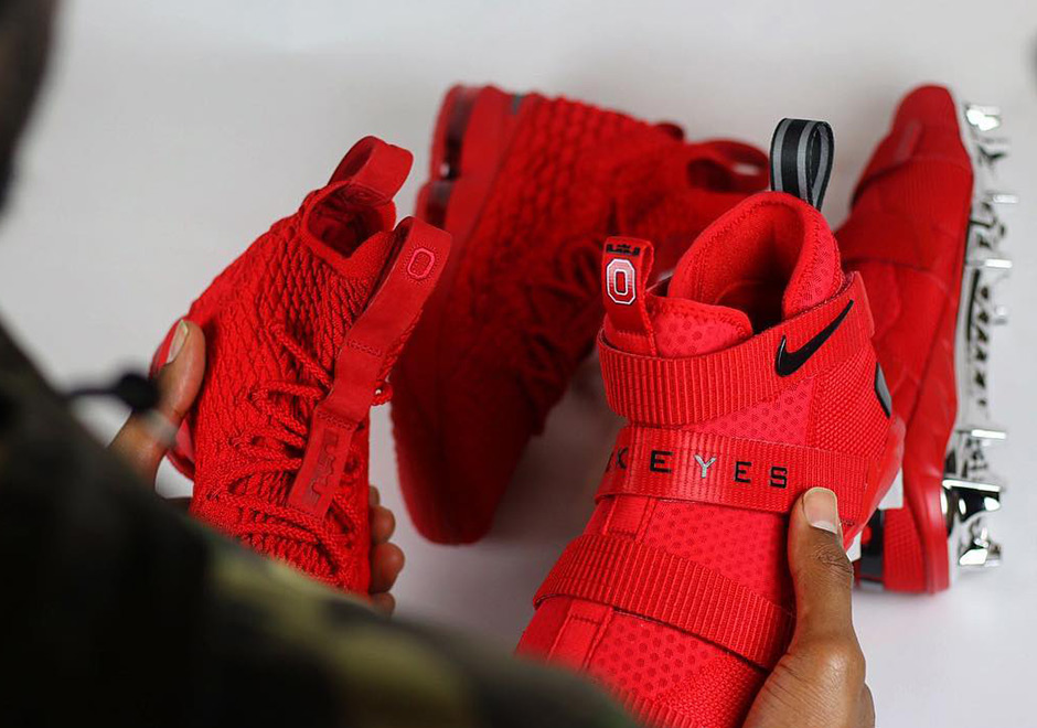 Nike Lebron 15 Ohio State Pe 2