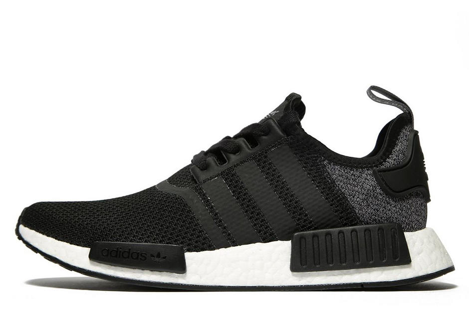 adidas NMD R1 "Wool Heel" Arrives In Black And Grey