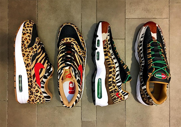 atmos x Nike Air Max 1 / Air Max 95 "Animal Pack" Returning In 2018