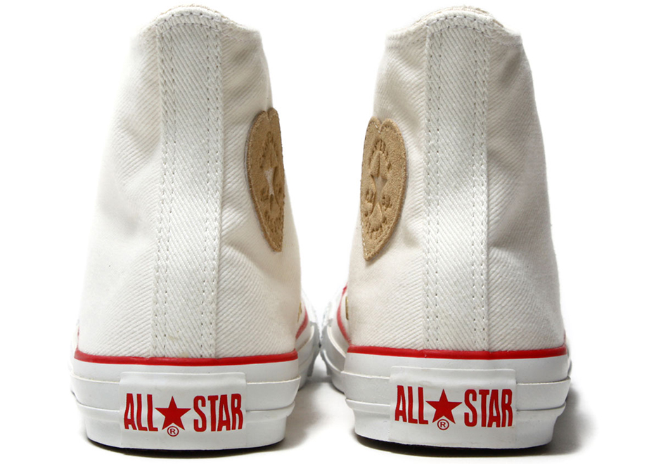 Converse Chuck Taylor All Star Denim Heart Logo White 6