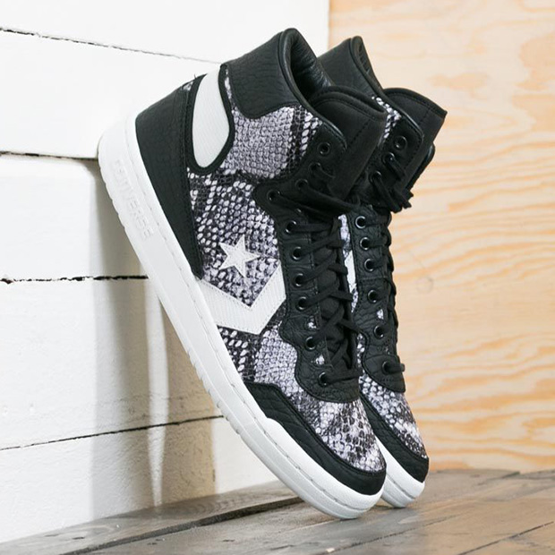Converse Fastbreak High Black Snakeskin 1