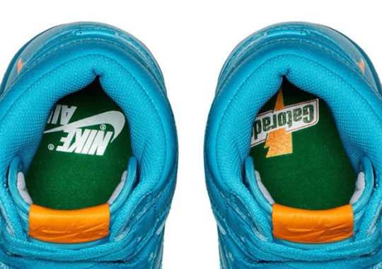 First Look At The Air Jordan 1 “Gatorade” In Blue Lagoon