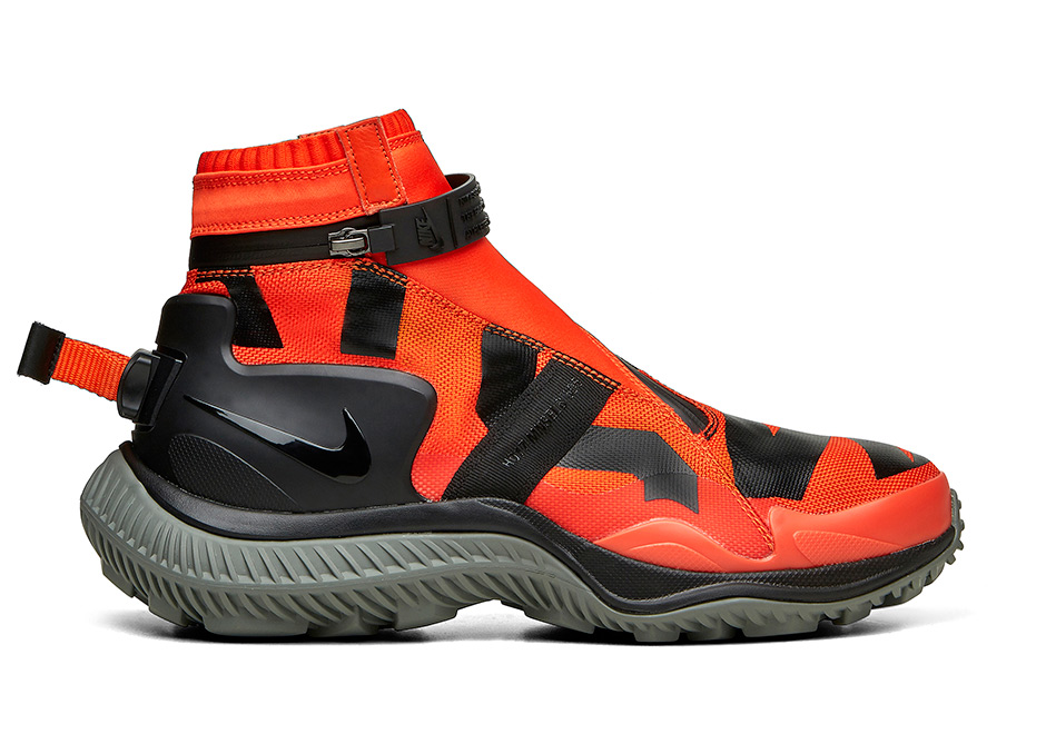 Nikelab Gyakusou Mens Gaiter Boot Orange 2