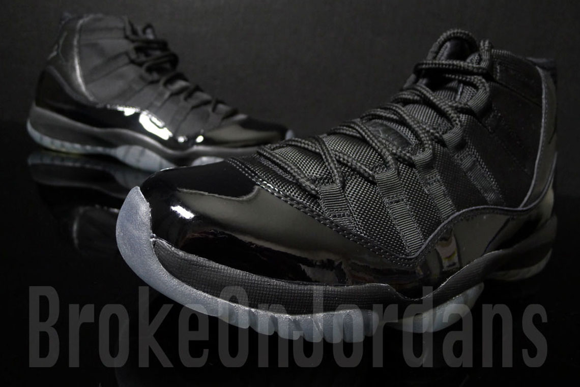 The Famed Air Jordan 11 "Blackout" Sample Is Rumored To Release In May 2018