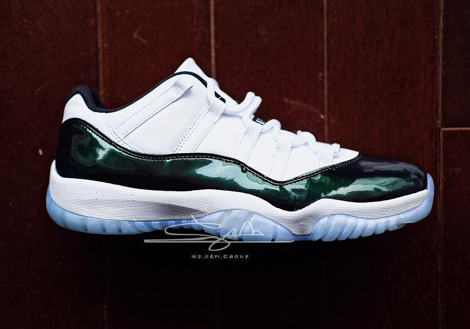 Detailed Look At The Air Jordan 11 Low “Easter”