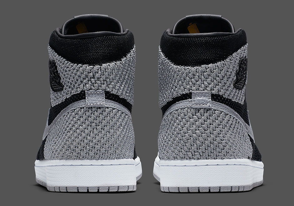 Jordan 1 Flyknit Shadow Grey 919704 003 5