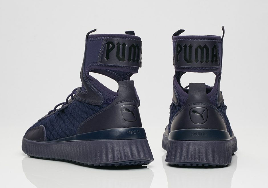 Rihanna Puma Fenty Mid Evening Blue 2