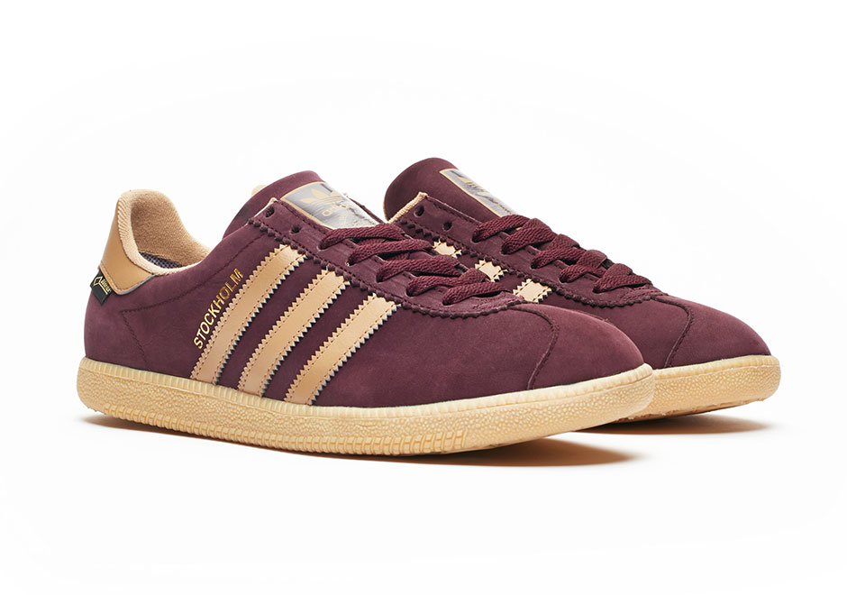 Sneakersnstuff Adidas Stockholm Gtx Burgundy 1
