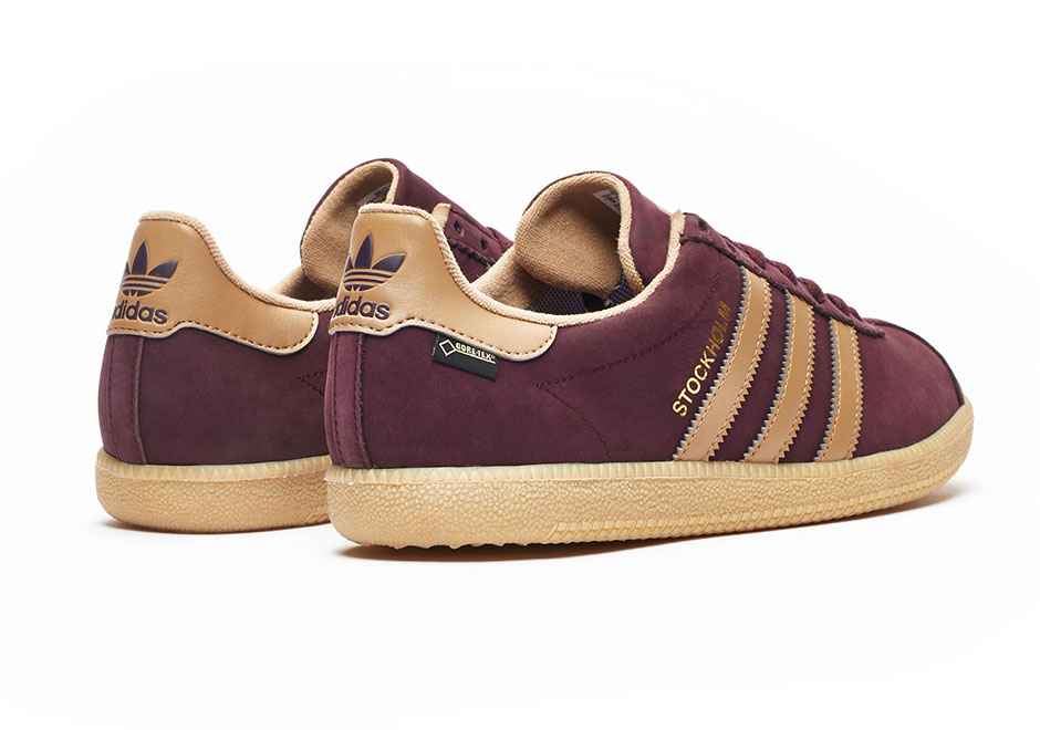Sneakersnstuff Adidas Stockholm Gtx Burgundy 2