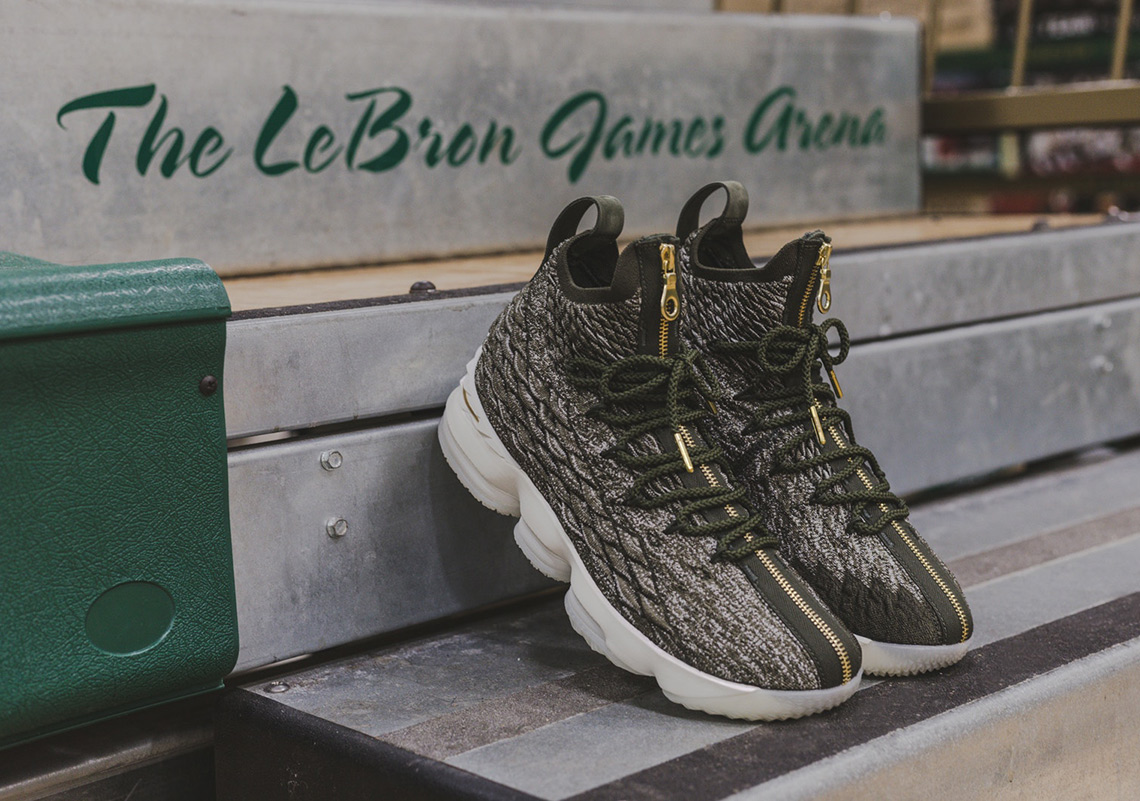 LeBron James' Alma Mater Gets The KITH x Nike LeBron 15 Early