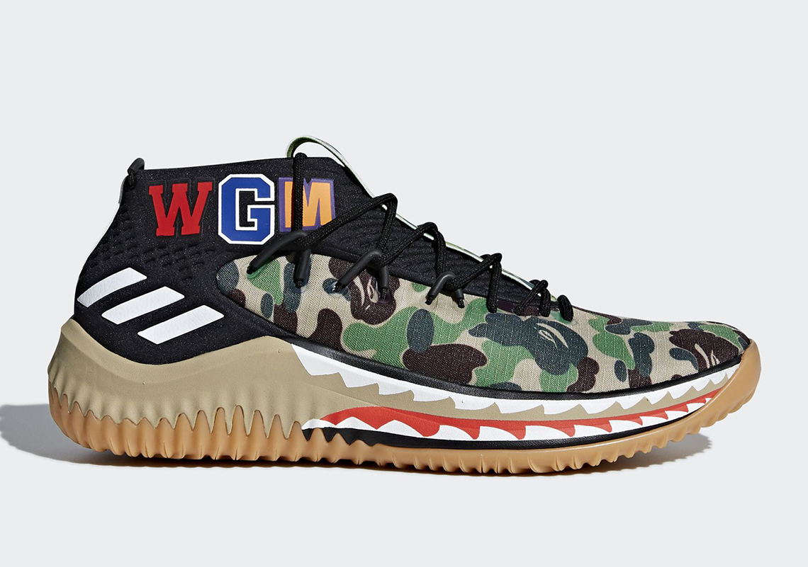 Adidas Bape Dame 4 Ap9974 Detailed Images 1