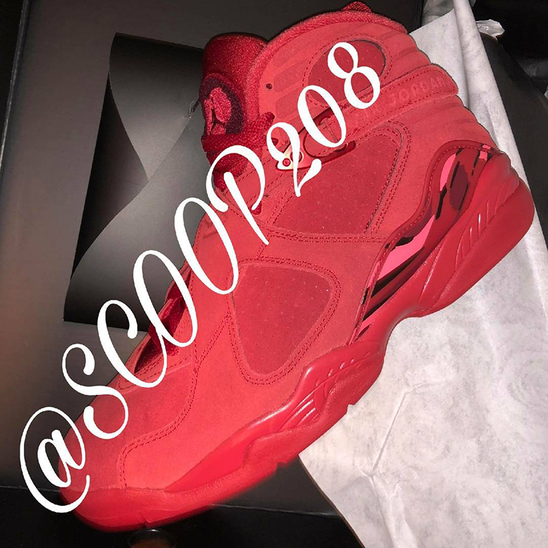 Air Jordan 8 Valentines Day First Look 2