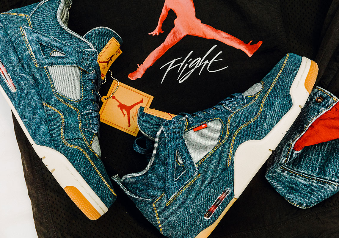 Where To Buy The Levi’s x Air Jordan 4 And Trucker Jacket