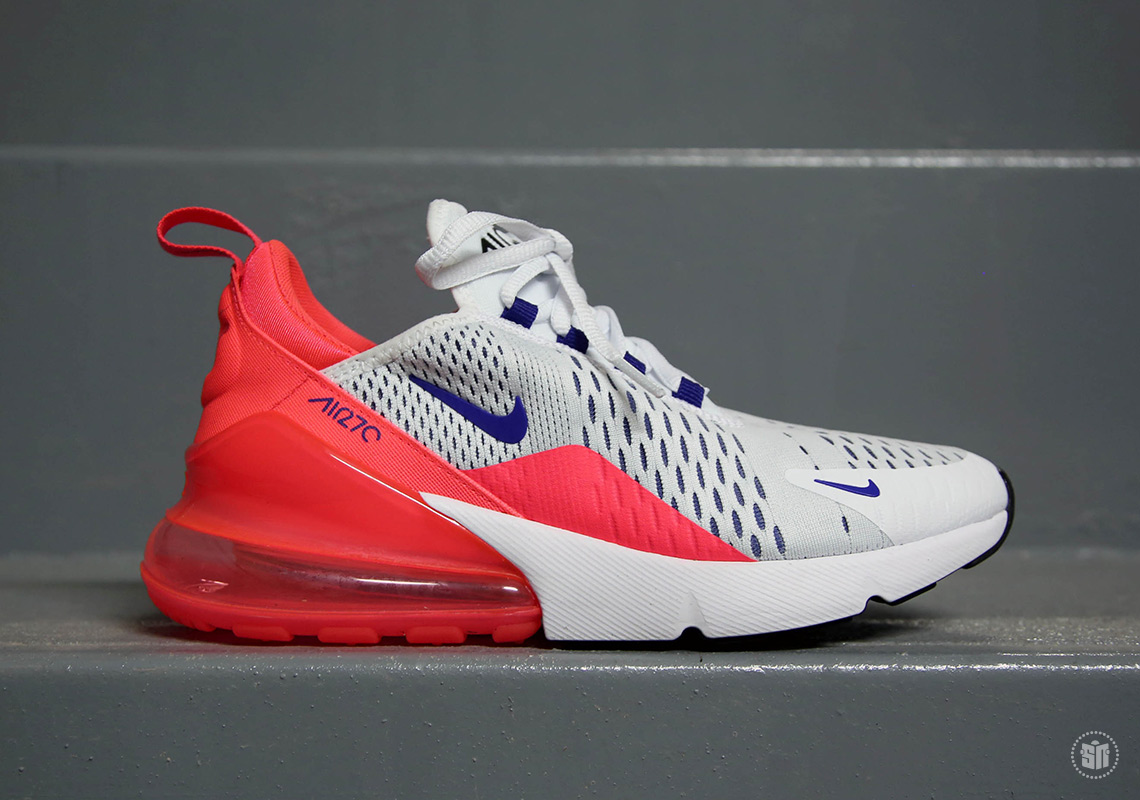 Nike Air Max 270 White Ultramarine Solar Red Ah6789 101 4