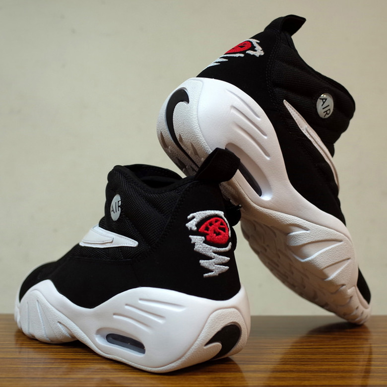 Nike Air Shake Ndestrukt Black Patent White 1