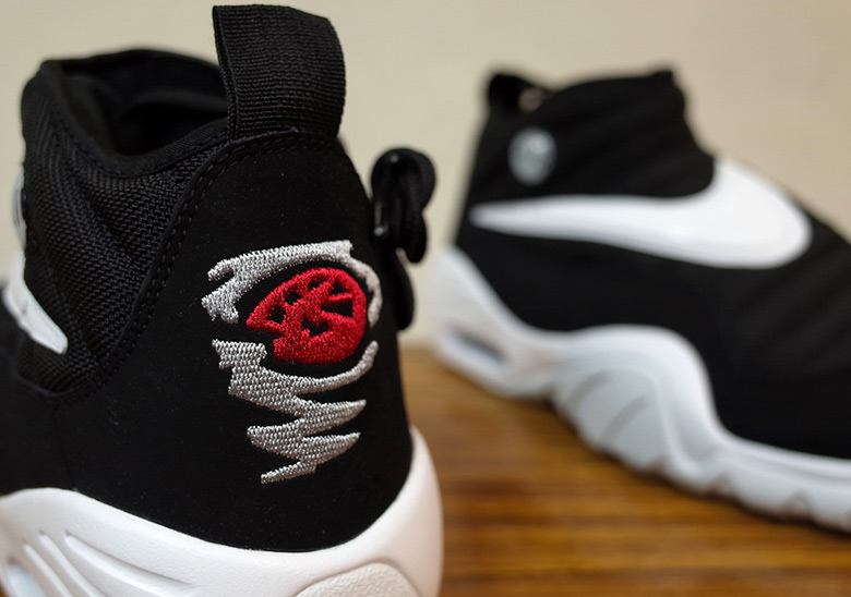 Nike Air Shake Ndestrukt Black Patent White 5