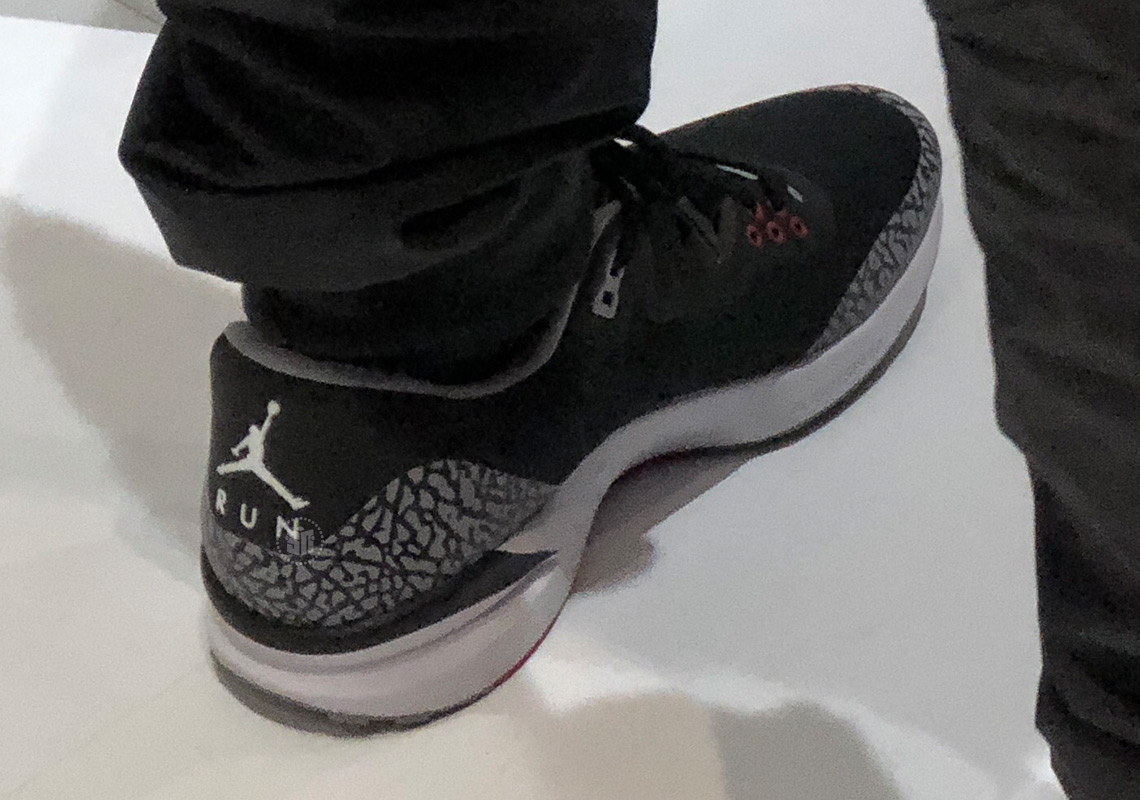 Justin Timberlake Debuts Jordan Zoom Tenacity 88 “Black Cement” Running Shoe