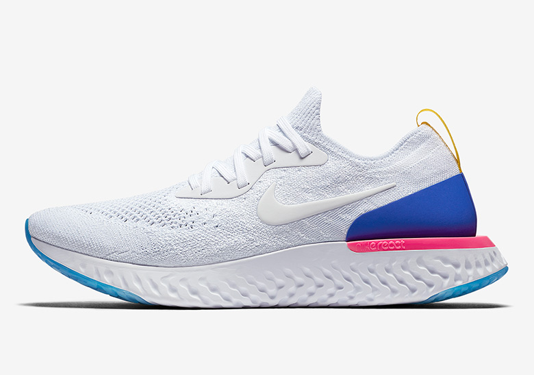 Nike Epic React White Racer Blue Pink Blast Where To Buy