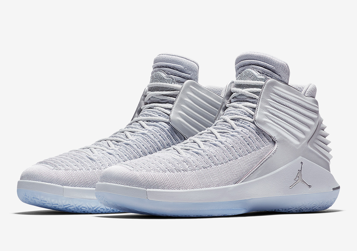 Air Jordan 32 "Pure Platinum" Is Coming In March