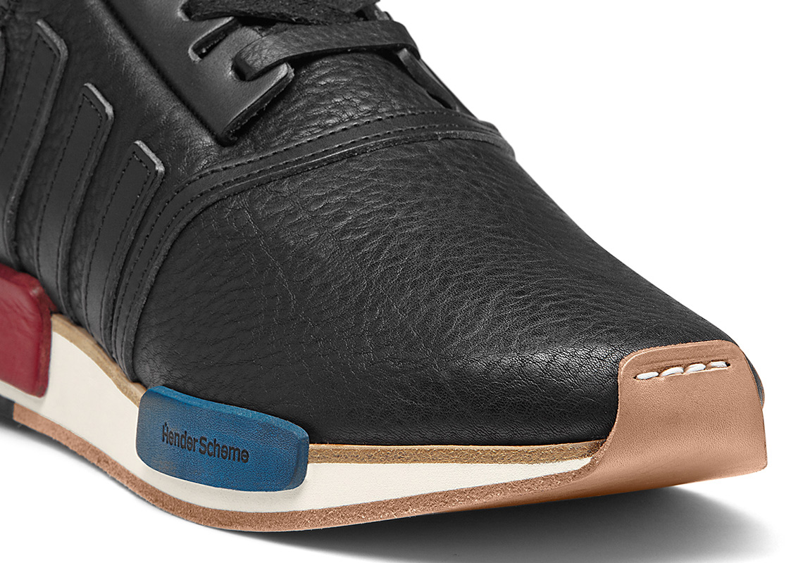 Hender Scheme Adidas Nmd Black Red Blue Og 4