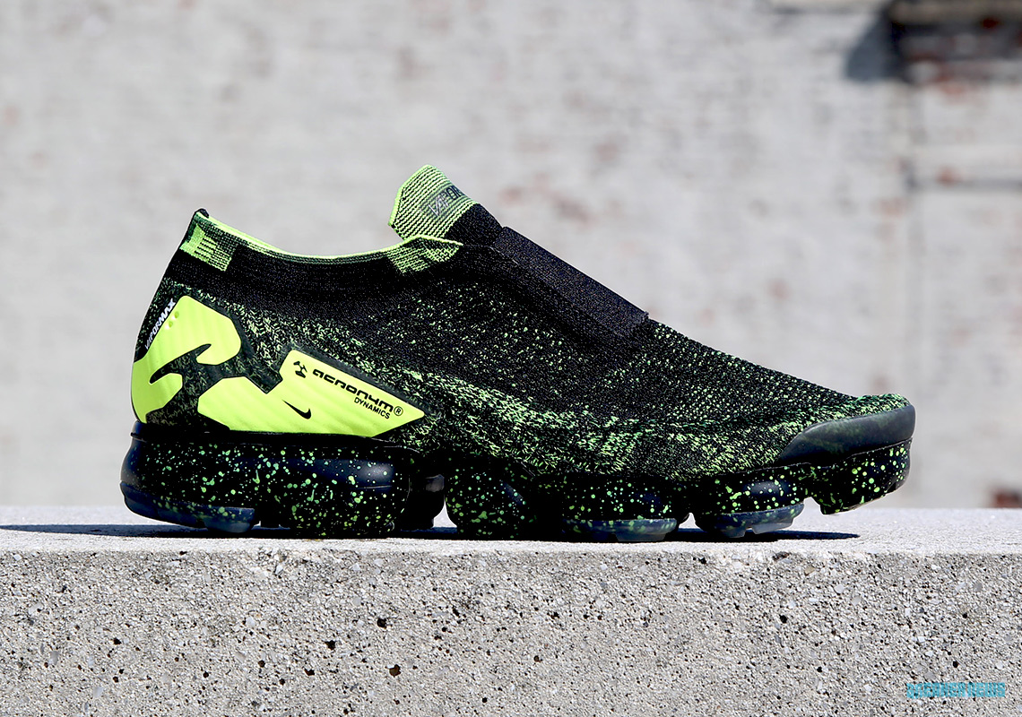 Acronym Nike Vapormax Black Volt Detailed Photos 2