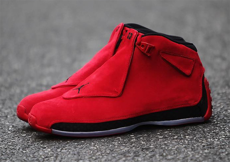 Where To Buy The Air Jordan 18 "Red Suede"