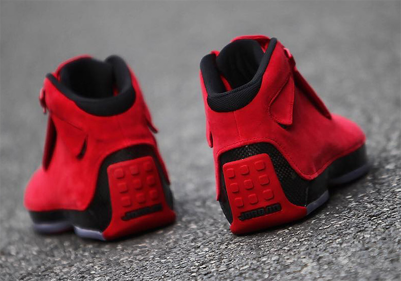 Air Jordan 18 Red Suede Where To Buy 2