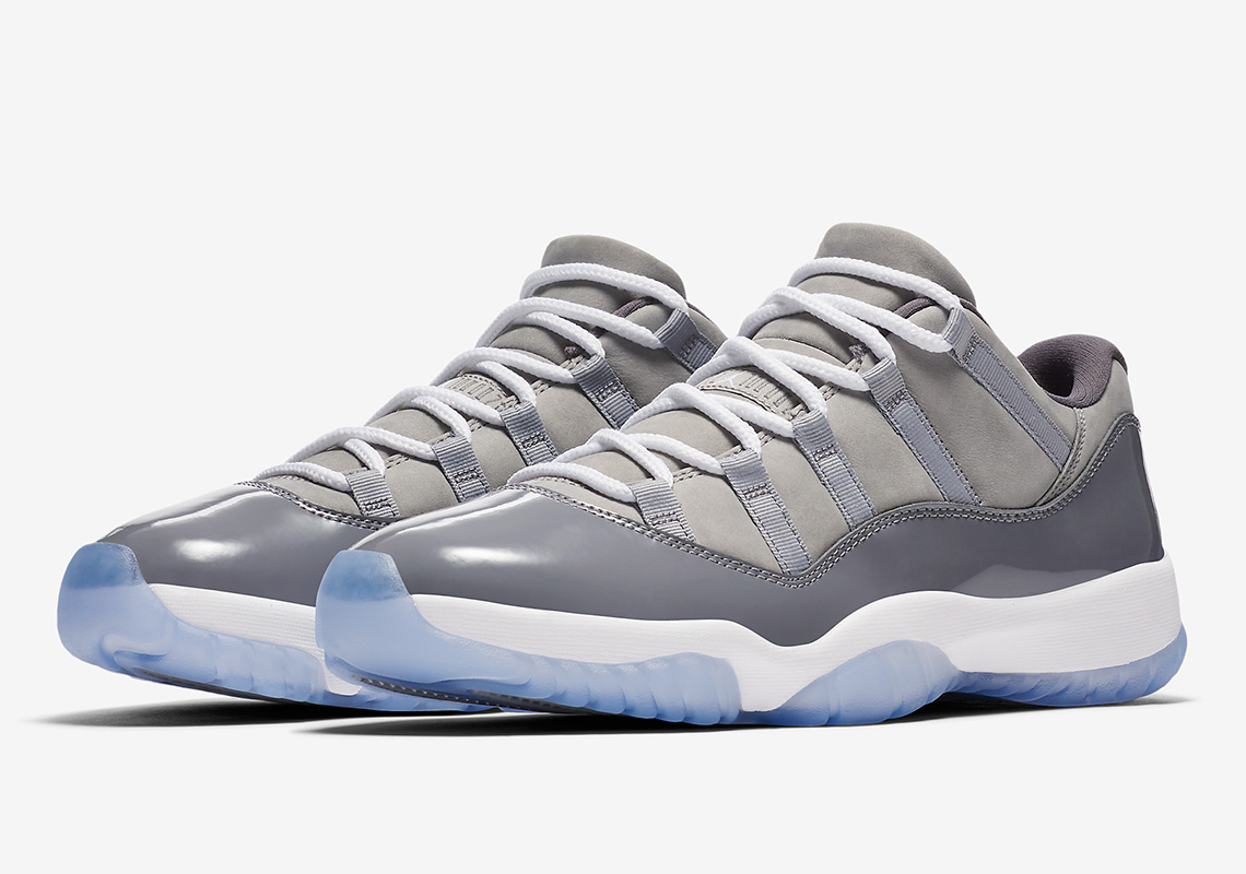 Where To Buy: Air Jordan 11 Low "Cool Grey"