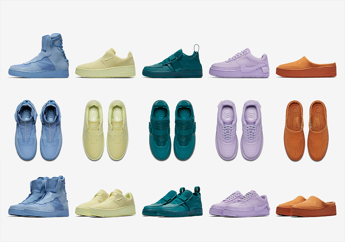 A Complete Look At The Air Force 1s From The "Reimagined" Pack