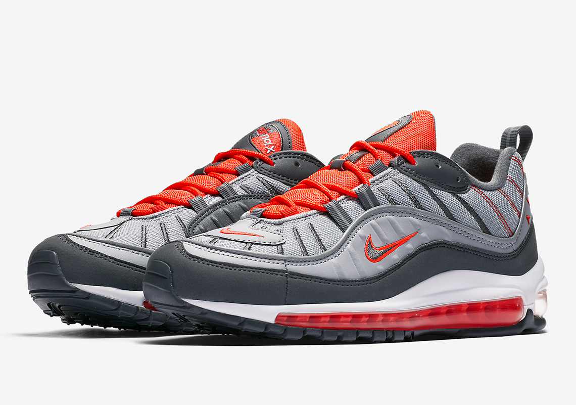 Official Images Of The Nike Air Max 98 "Total Crimson"