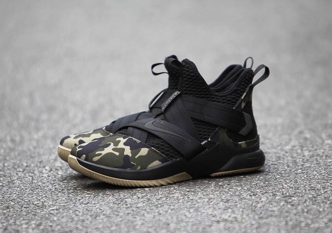 Nike Lebron Soldier 12 Military Camo 31