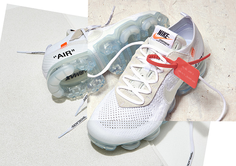 OFF WHITE x Nike Vapormax "White" To Release On Nike SNKRS Draw At 11:30 AM EDT