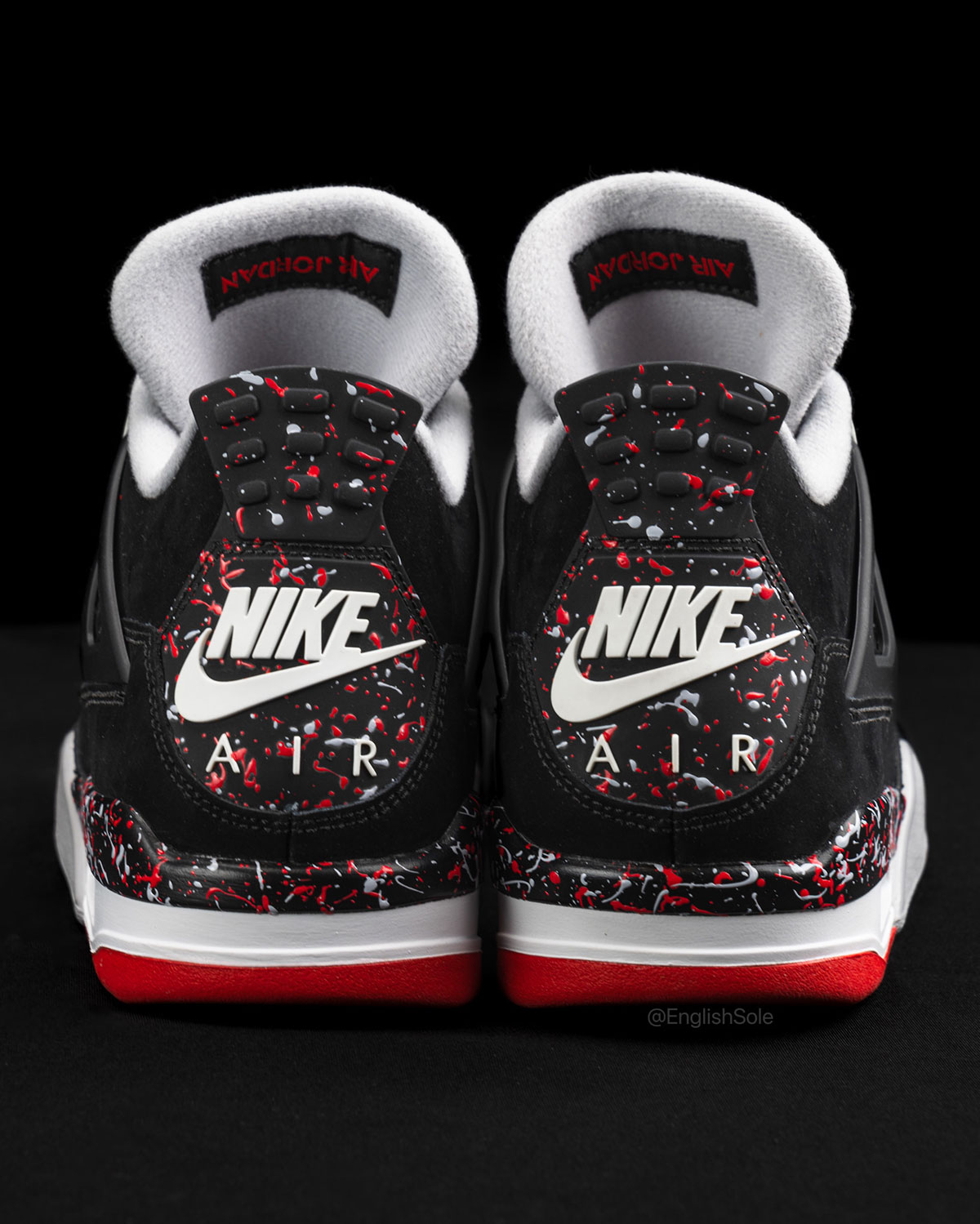 Jordan 4 Drake Ovo Splatter 4