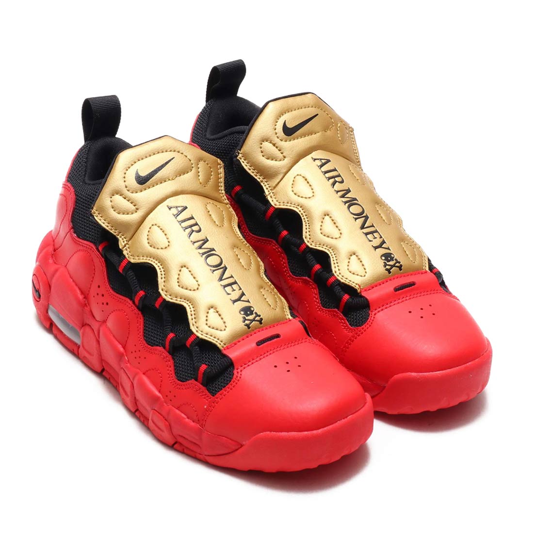 Nike Air More Money Gold Red Ah5215 600 1