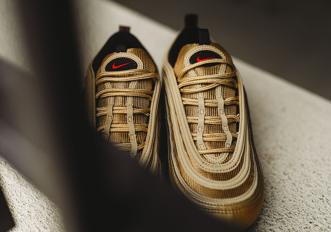 Nike Vapormax 97 Metallic Gold Release Date Info 3