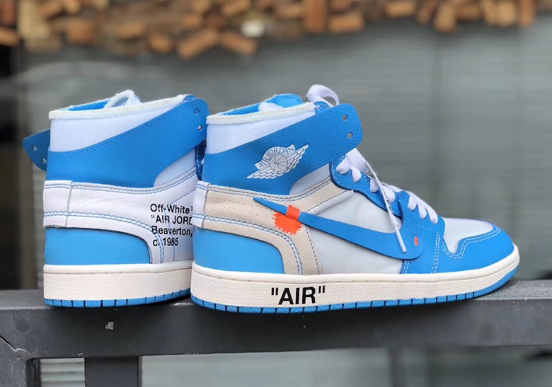 OFF WHITE x Air Jordan 1 "UNC" In Detail