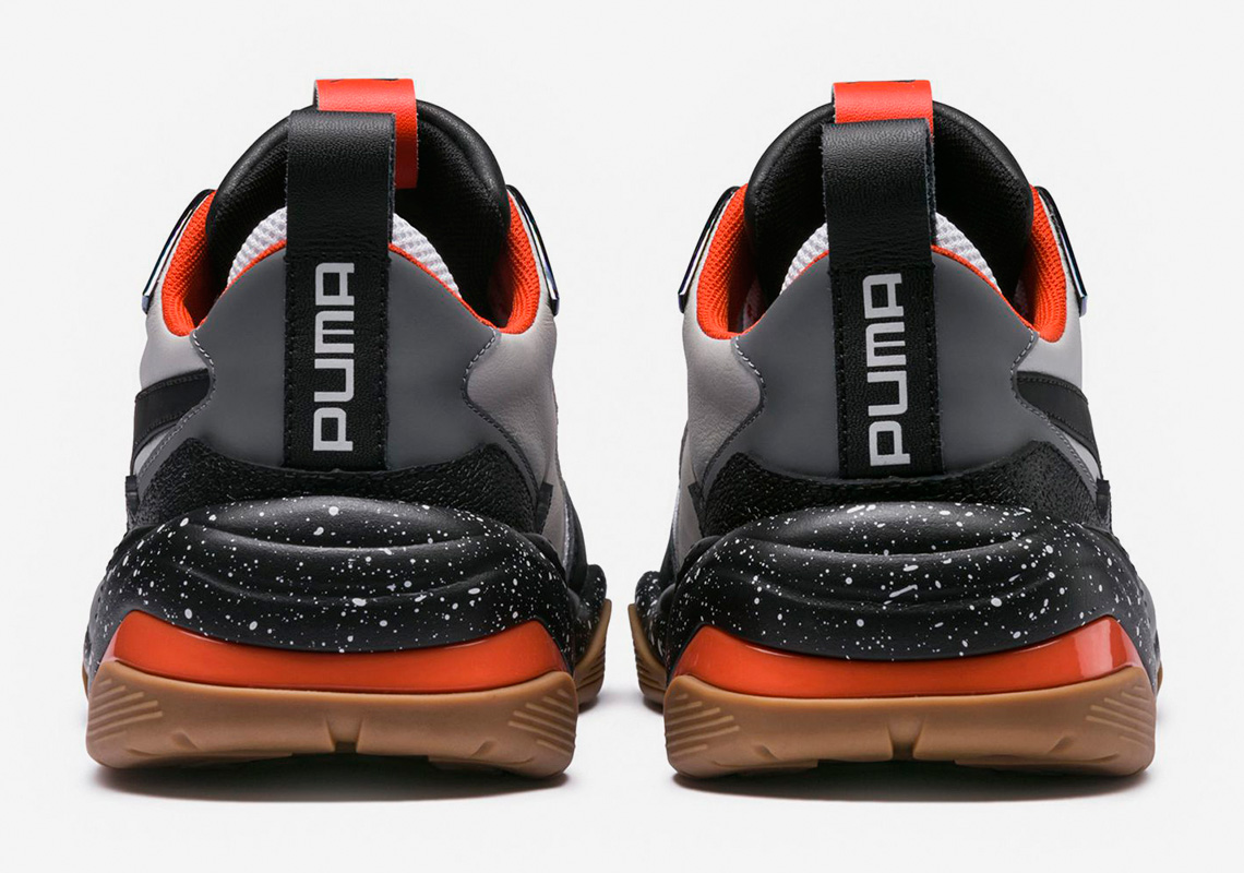 Puma Thunder Electric Black Orange 367996 01 2