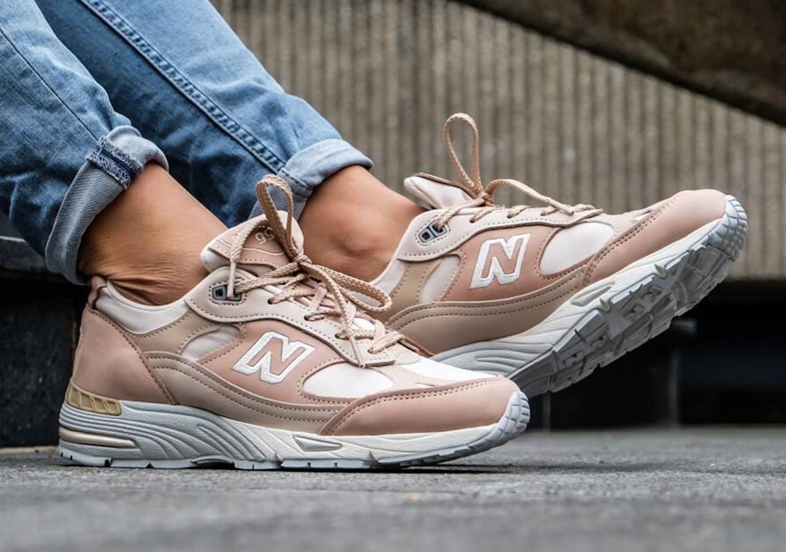 New Balance 991 Sand Grey Womens 3